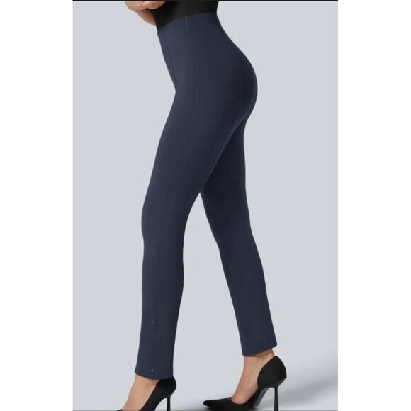 Halara Sandwich Tummy Control 7/8 Adjustable Leg Hem Leggings Sz Small Womens Na - Picture 8 of 16